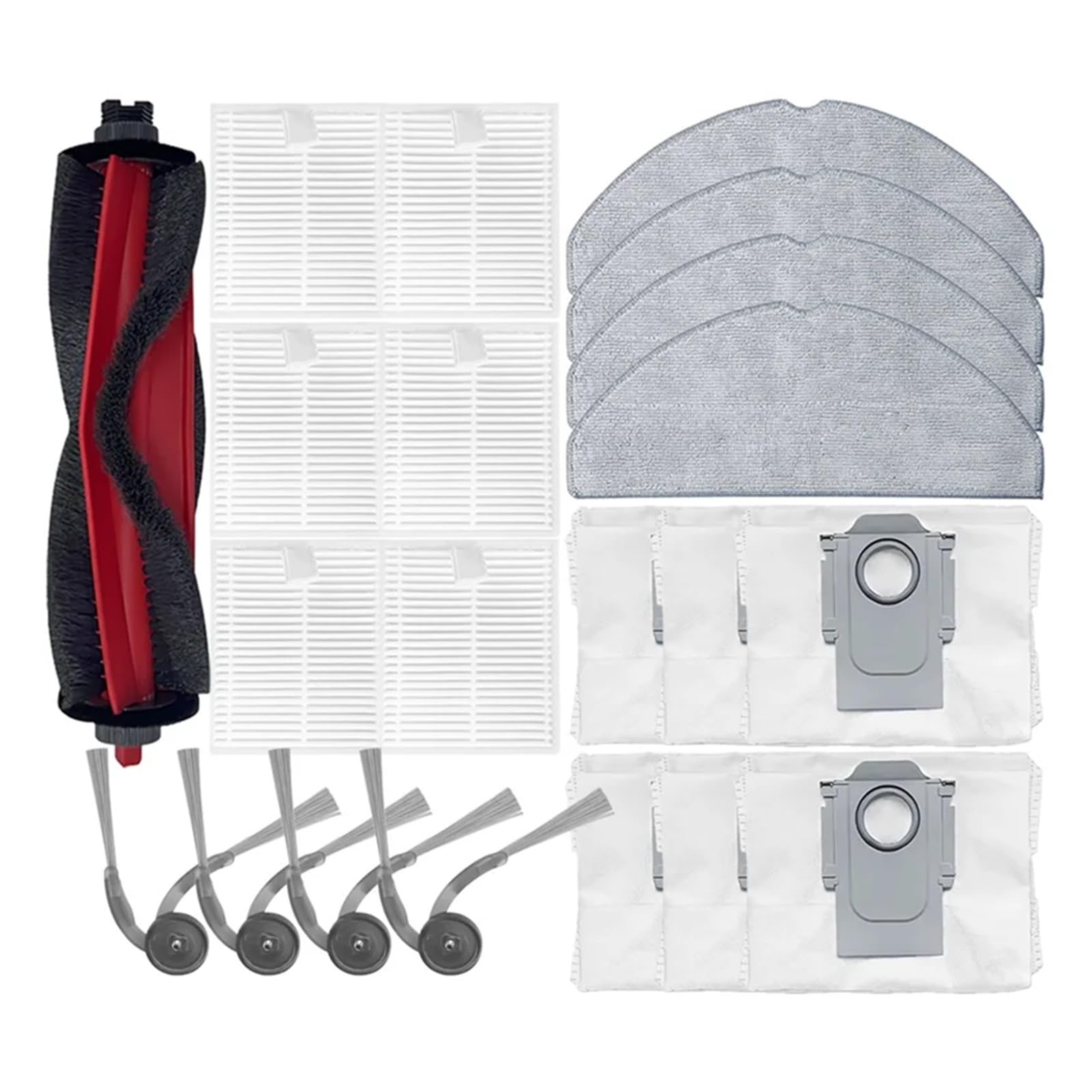 Dirlux Compatible for Roborock Q7 Series Robot Vacuum Cleaner, A39M 21 Piece Replacement Accessories Kit
