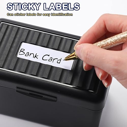 Miniatura 4 de Fuutreo Paquete de 12 soportes para tarjetas de índice, 3 x 5, organizador de tarjetas flash, soporte para tarjetas de índice, tarjetas de índice,