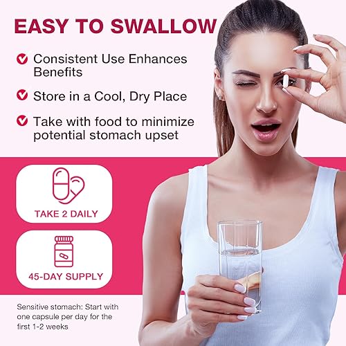 Miniatura 8 de ZEBORA Probióticos para mujeres, probióticos vaginales con arándano, prebióticos orgánicos, D-manosa y vitamina C - Apoya la salud del tracto