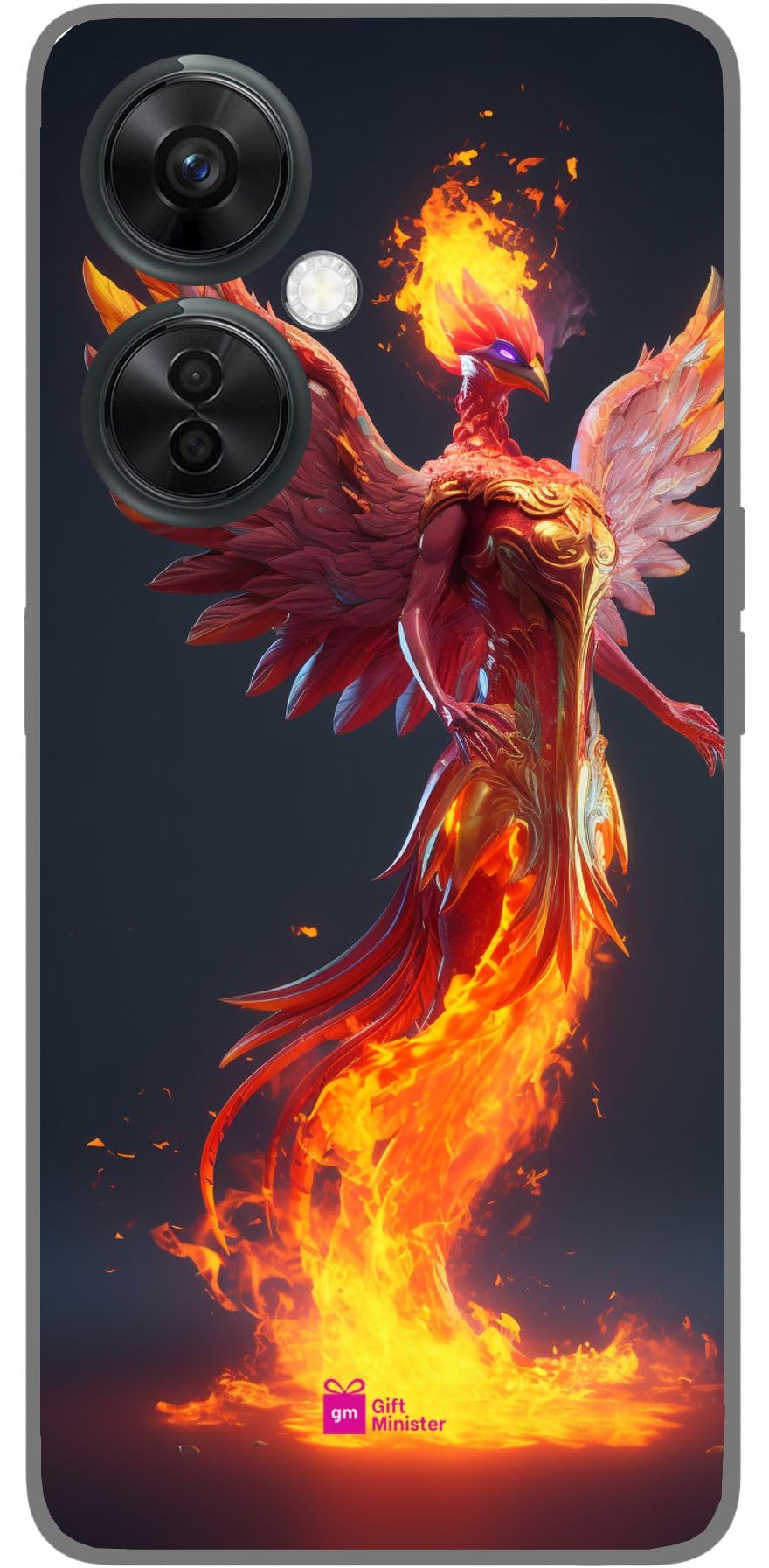 Silicone Designer Cover for One Plus Nord Ce 3 Lite 5G Slate Graynone Phoenix Character Arcane Animated Cartoon Falling Love Editorial Key Mobile Art Complementar 1Pcs 16962