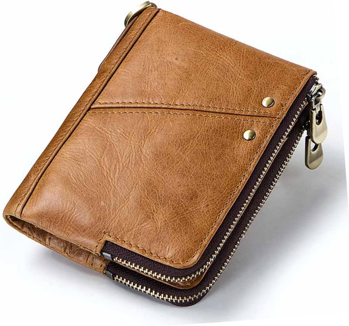 ABOOFAN Men's Fashion Blocking Wallet -protected Card Holder Long Clutch Male Credit Card Case