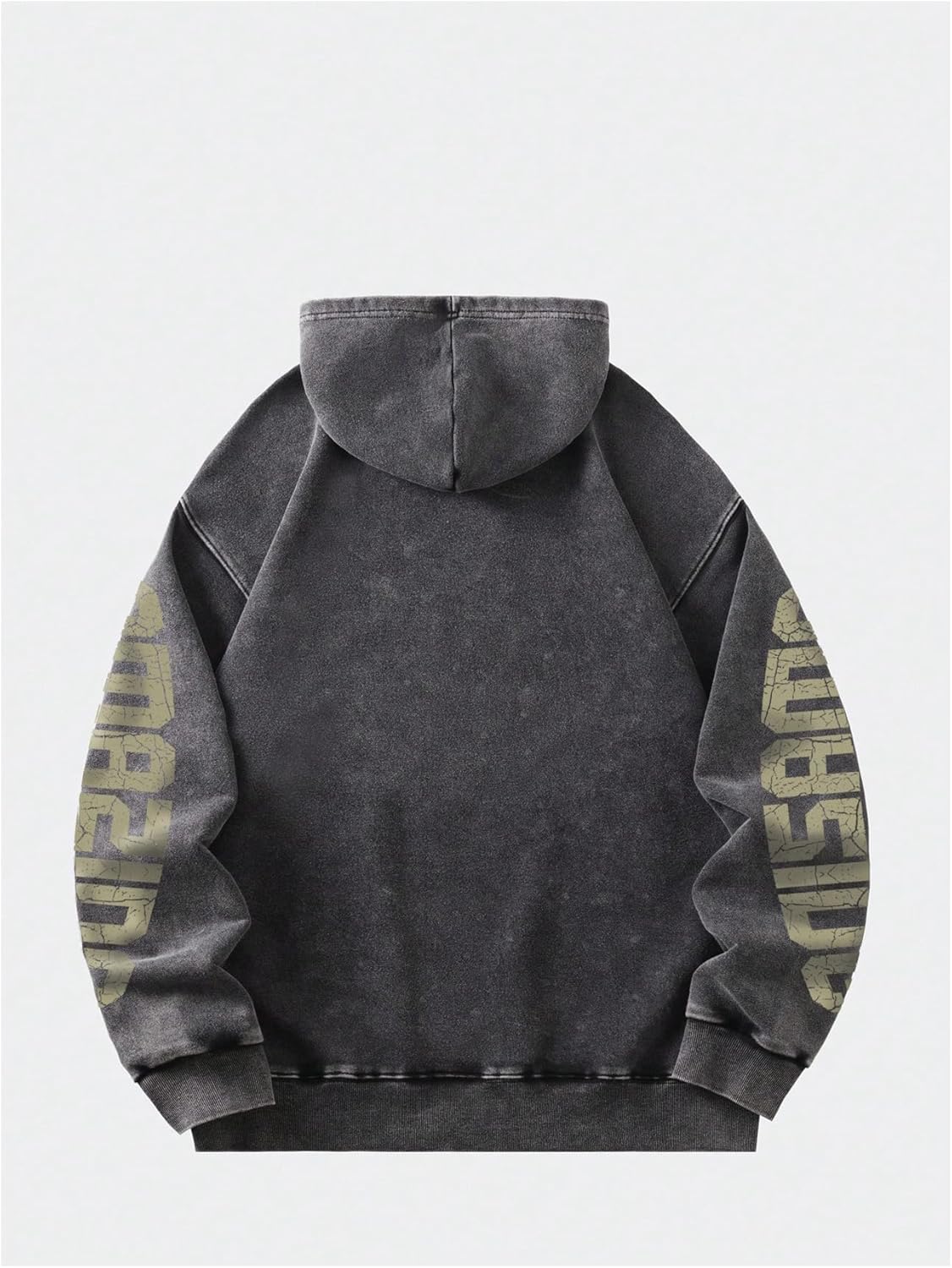 SOLY HUX Men's Y2k Gothic Hoodie Retro Grunge Graphic Hooded Baggy Sweatshirts Streetwear Pullover - Image 2