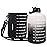QuiFit 1 Gallon Water Bottle - with Straw & Motivational Time Marker Leak-Proof BPA Free Reusable Gym Sports Outdoor Large(128OZ) Capacity Water Jug(Gray/Black with Sleeve,1 Gallon)