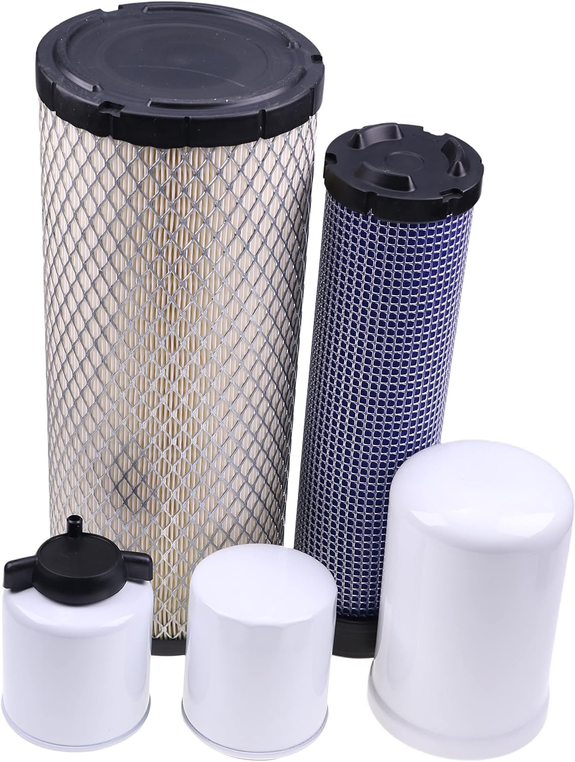 Filter Kit 6667352 6665603 6661248 6666375 6666376 Compatible with Bobcat 863 863G 864 864G 873 873G 883 T200 A300 A220 S250
