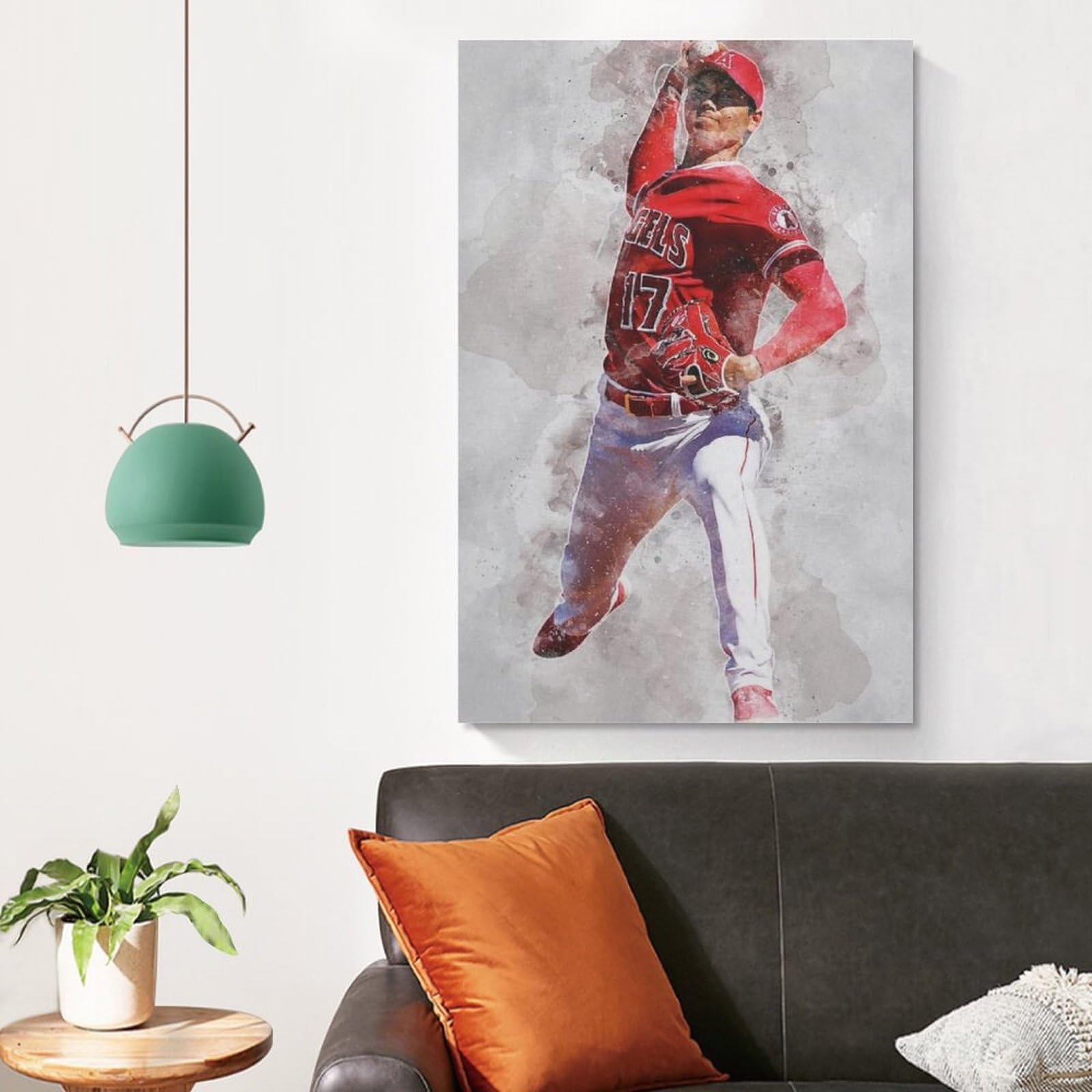 Amazon.co.jp: 大谷翔平 グッズ 大谷 2 プリント キャンバス