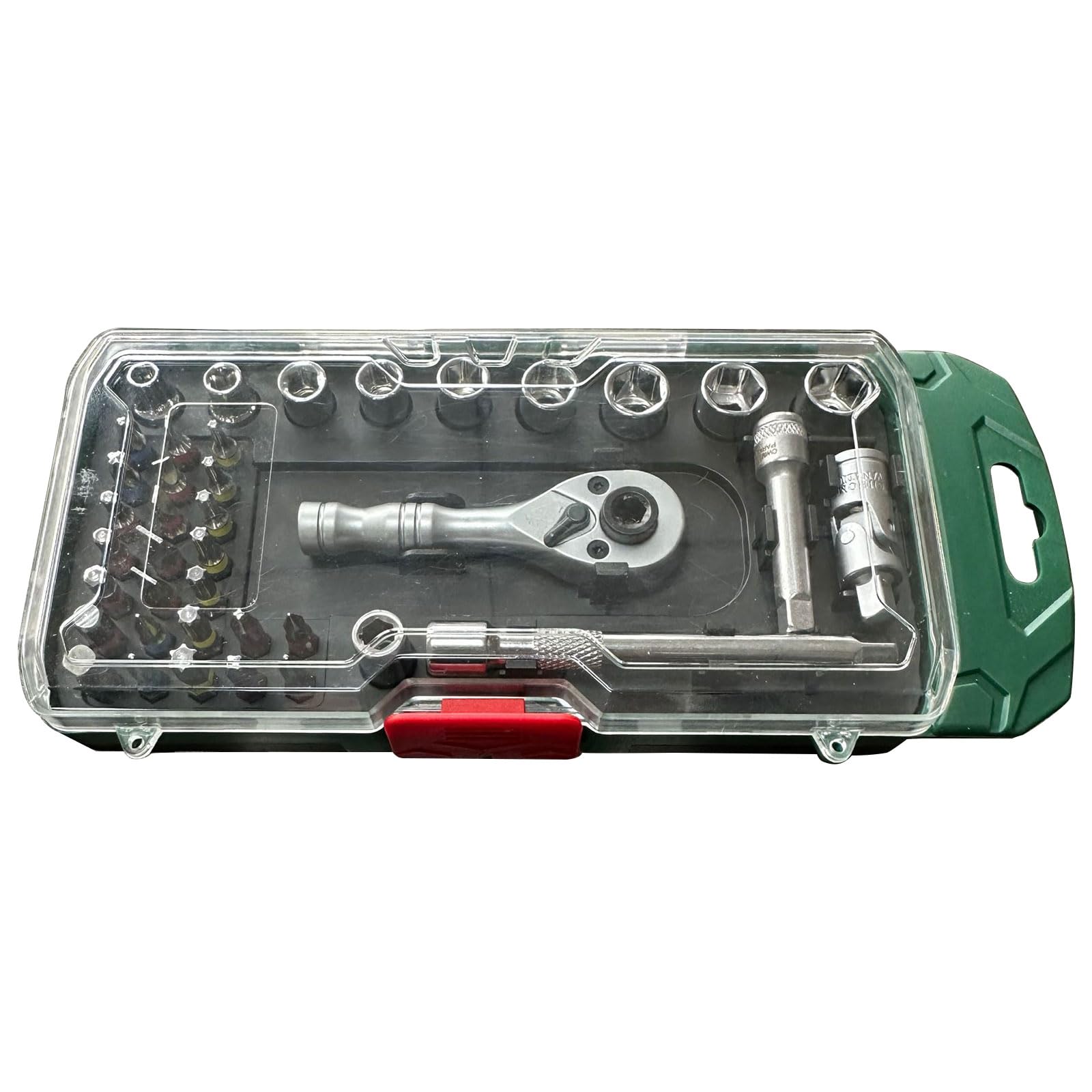 ZBIianxer 1/4" Drive Ratchets Handle Offset Ratcheting Screwdrive Spanner Design Ergonomic Handle Automotive Maintenance Ratchets Wrenches