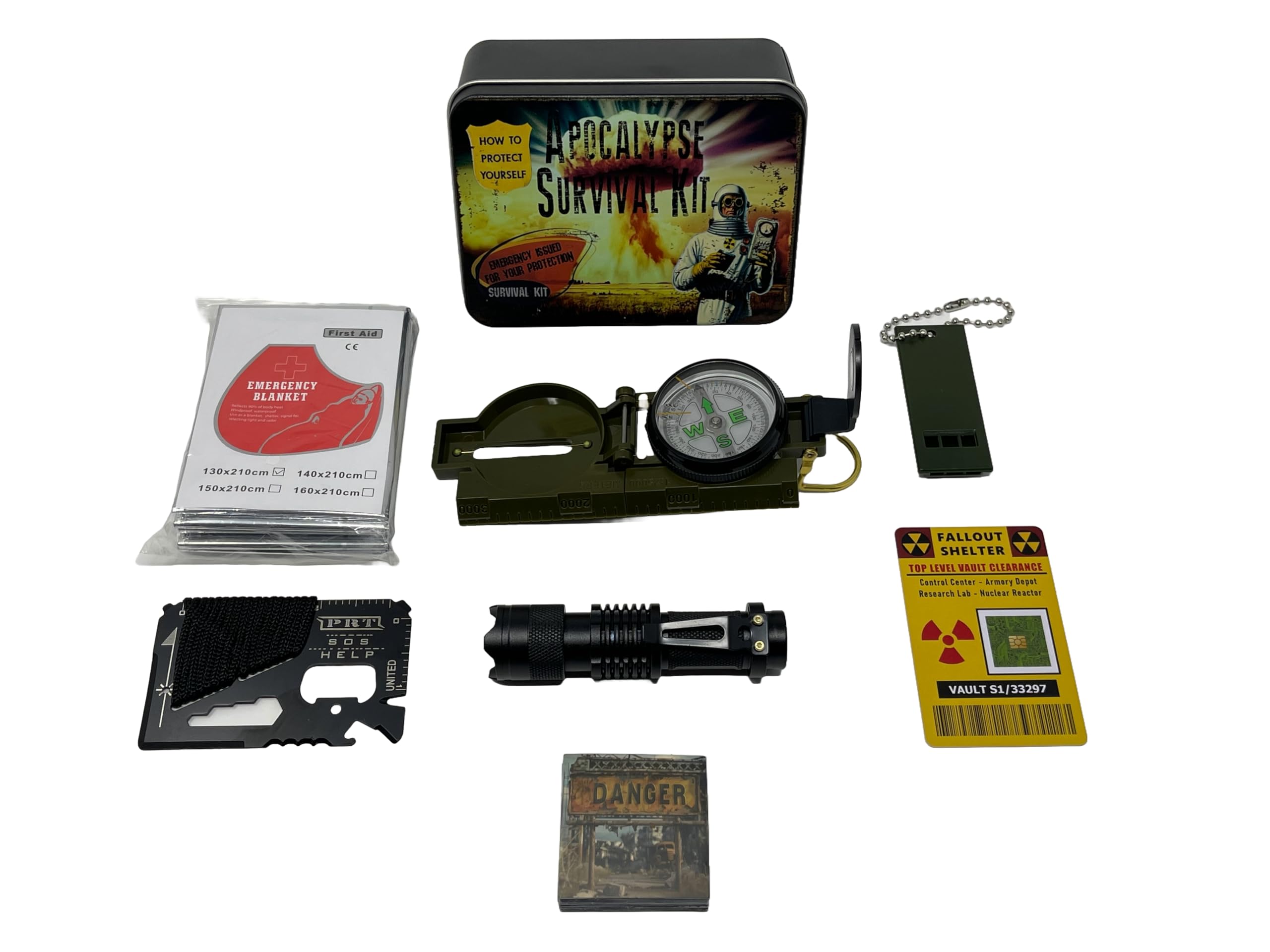 Kids Survival Kit Camping Gear Hiking Bug Out Bag Emergency Supplies