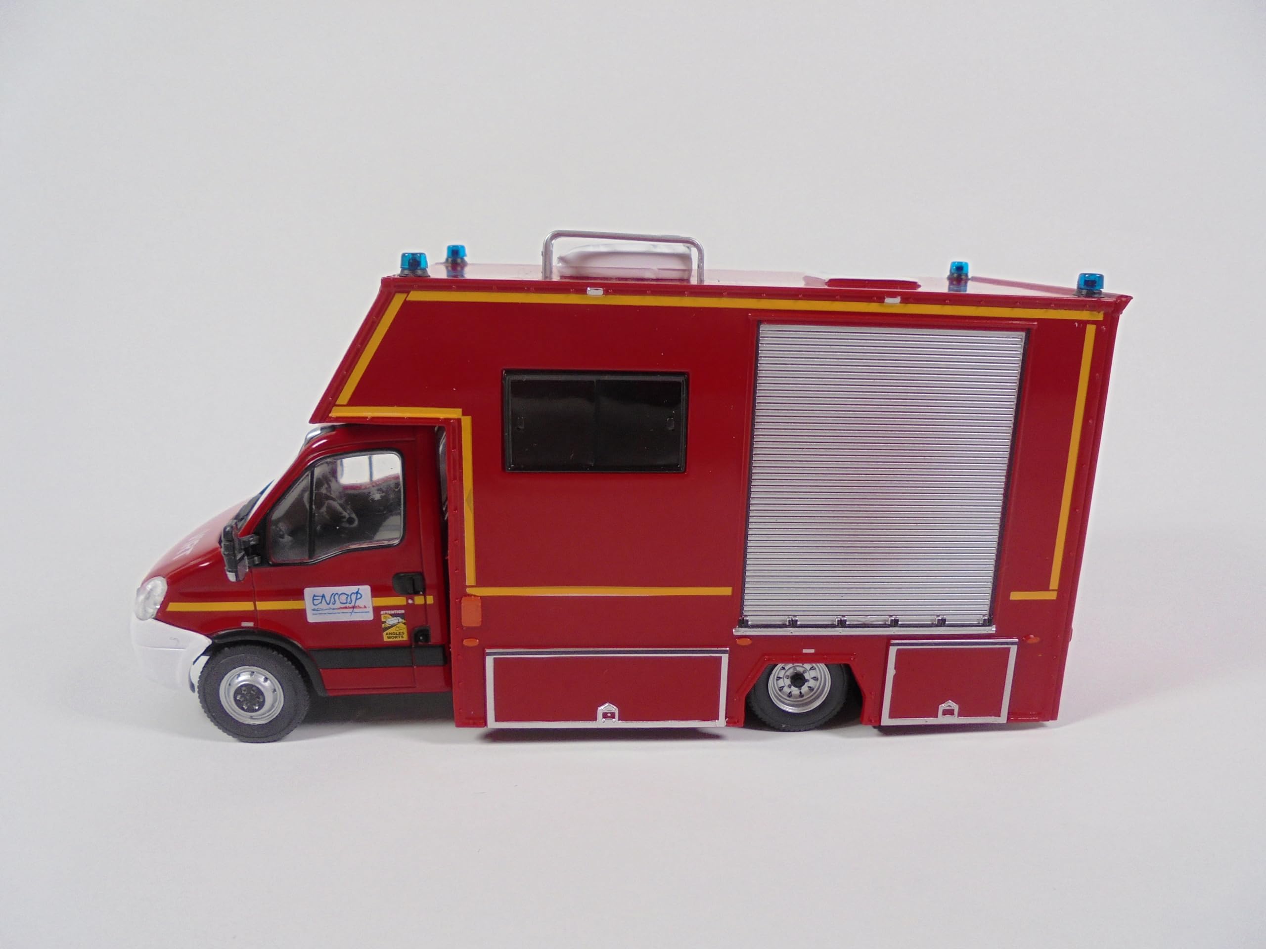 OPO 10 - Camion de Pompiers 1/43 I. Daily TIB Véhicule d'intervention Risques technologiques - Véhicule léger Sapeurs Pompiers Hachette CPL34
