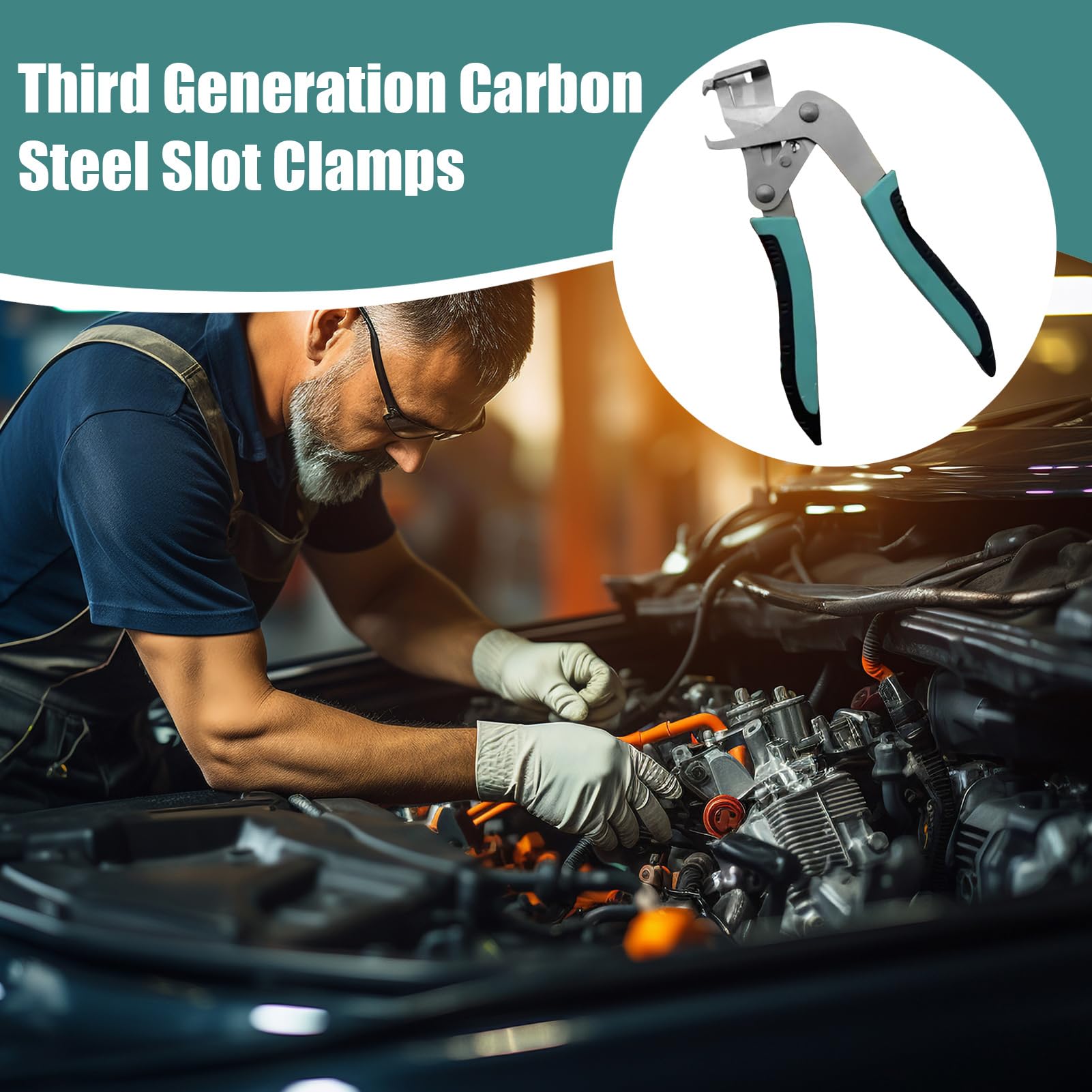 Genérico Car Clip Pliers and Disassembly Tools, Efficient Multi-Functional Automotive Pliers, Easy To Remove Fasteners, Clips, Buckles, and Rivets