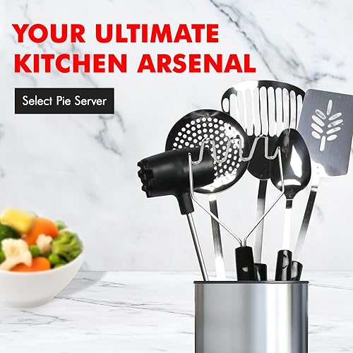 Vista 82 de Chef Craft Select Turner/Spatula, 10.5 pulgadas, acero inoxidable