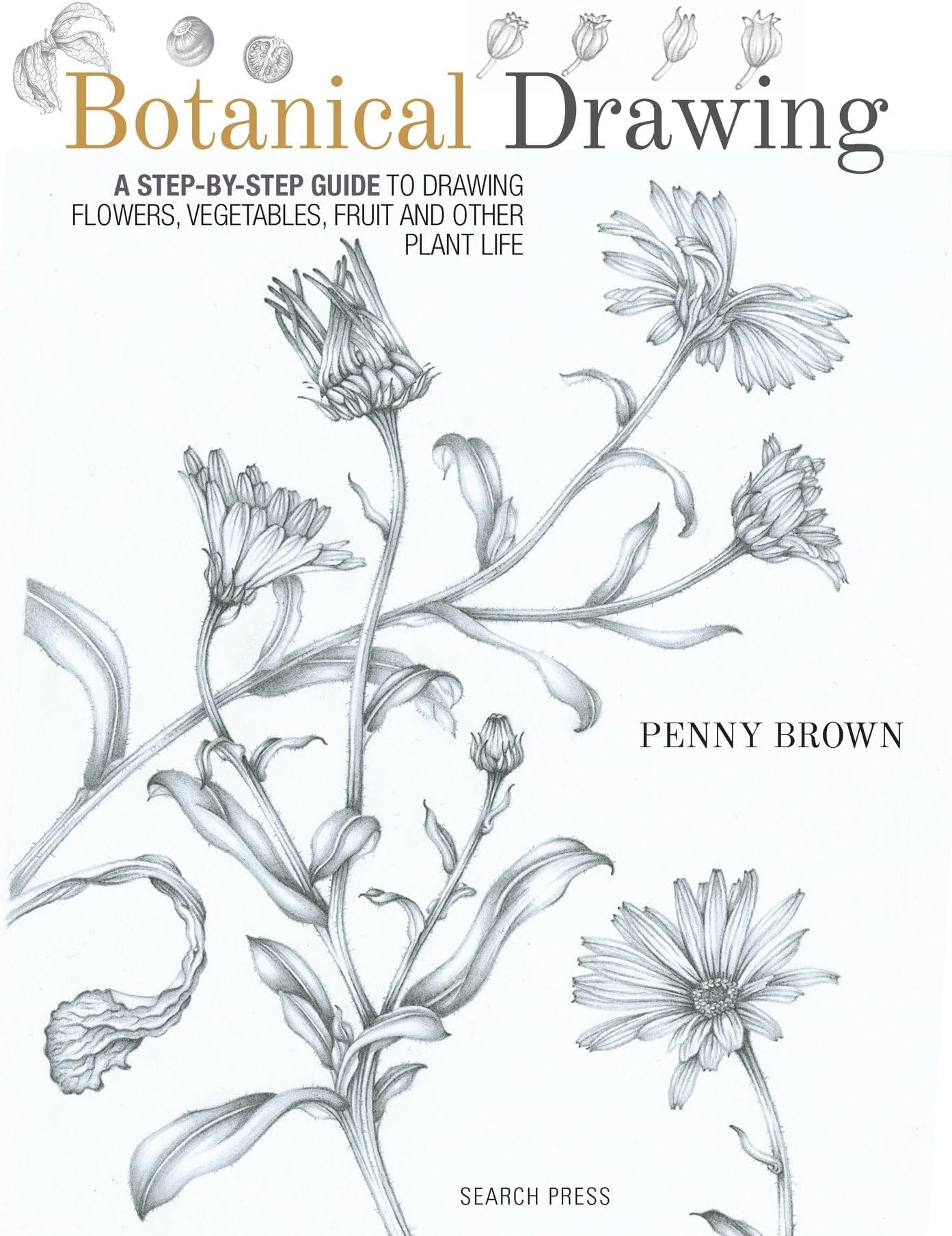 Botanical Drawing: A Step-by-Step Guide to Drawing Flowers, Vegetables, Fruit and Other Plant Life