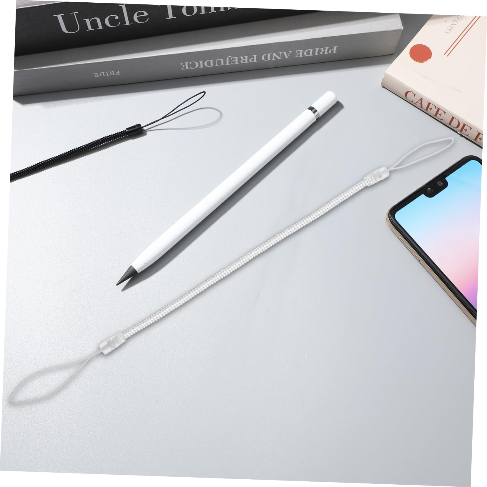 Housoutil Spring Cord Lanyard for Stylus Pen Wrist Lanyard Pen Strap Replacement for Rope