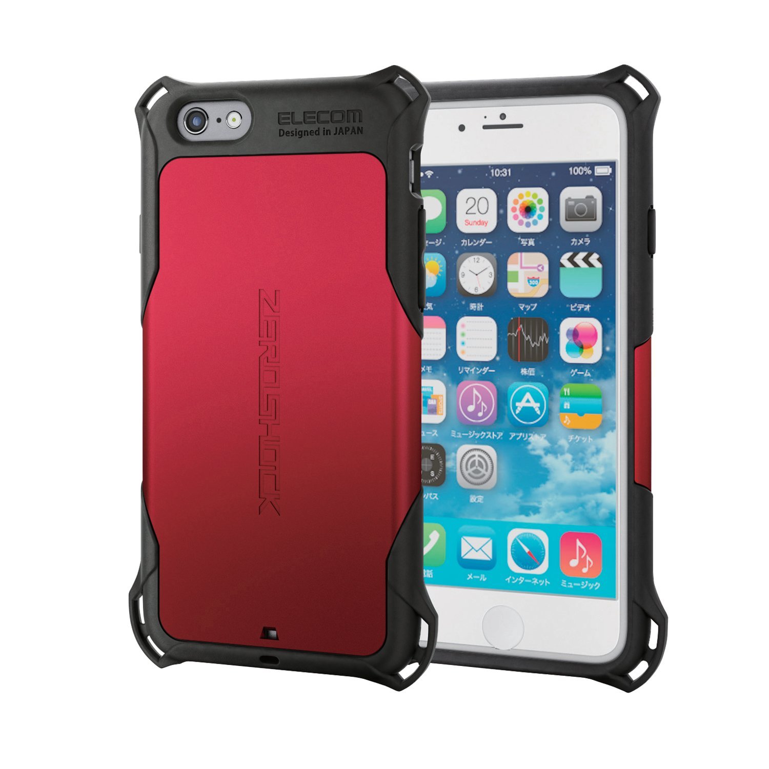 ZEROSHOCK iPhone 6s ケース Amazon.co.jp: エレコム iPhone 6S iPhone 6 ZEROSHOCK ケース