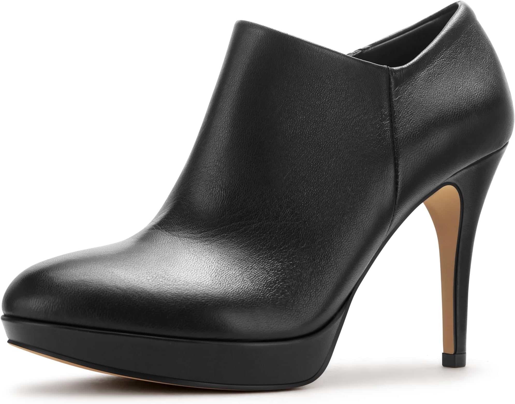 dirty laundry lisbon black high heel ankle booties