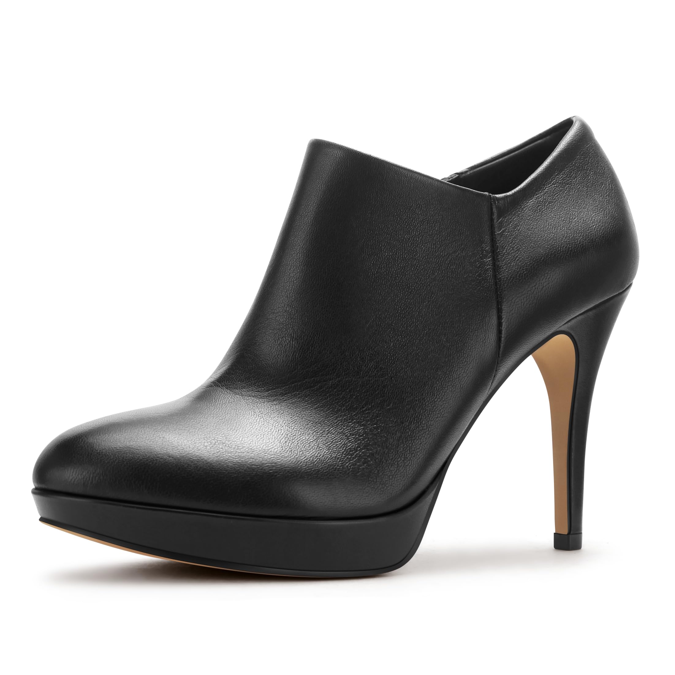 Womens Platform Booties Stiletto Ankle Boots High Heel Booties Winter Dress Shoes