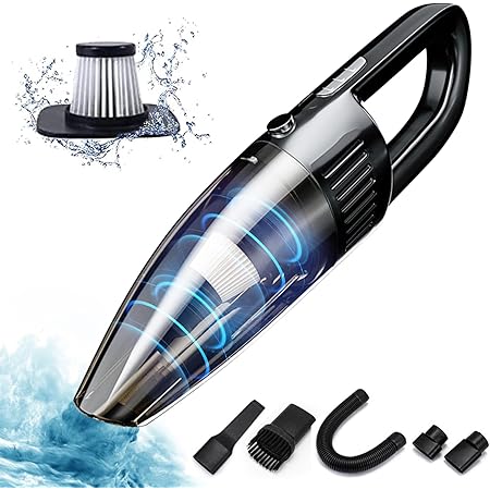 Mini Aspirapolvere Wireless Aspirabriciole Senza Fili Portatile 120W - Mini Aspirapolvere Per Auto E Casa 13KPA Aspirapolvere Per Peli Animali - Foto 7