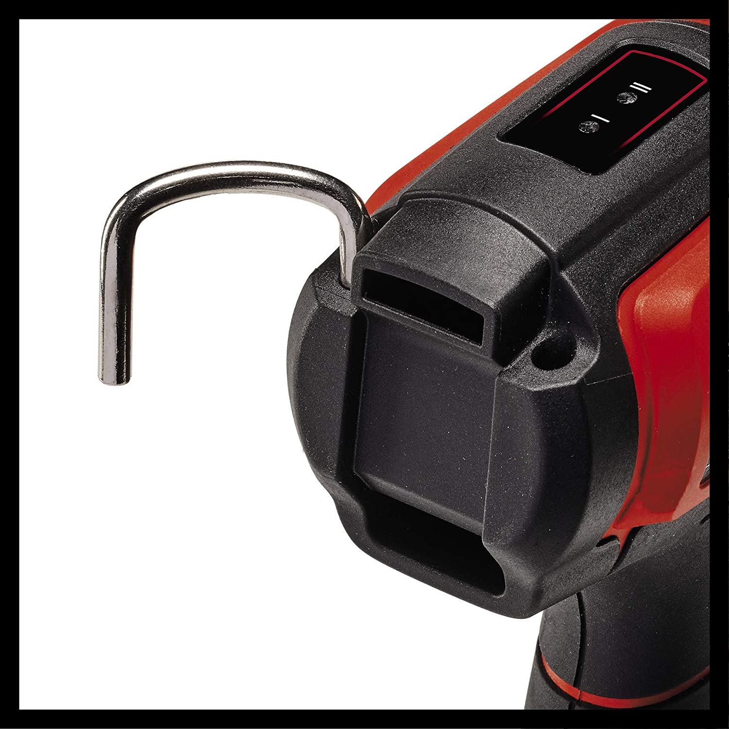 Einhell Pistola de aire caliente a batería - TE-HA 18 Li Power X-Change, Temperatura máx. 500 °C, máx. 200 L/min, 2 escalones de temperatura, incluye 1 batería de 2.5Ah y cargador individual