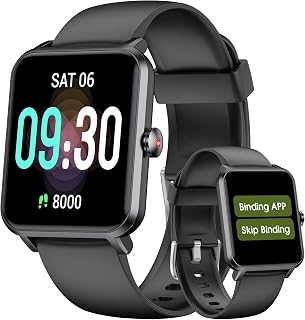Smart Watch for Senior Pedometer, No App/Phone Required Step Tracker, Best Gift for Family, Waterproof Fitness Tracker with Step Counter Stopwatch Sleep Tracker for Teenagers