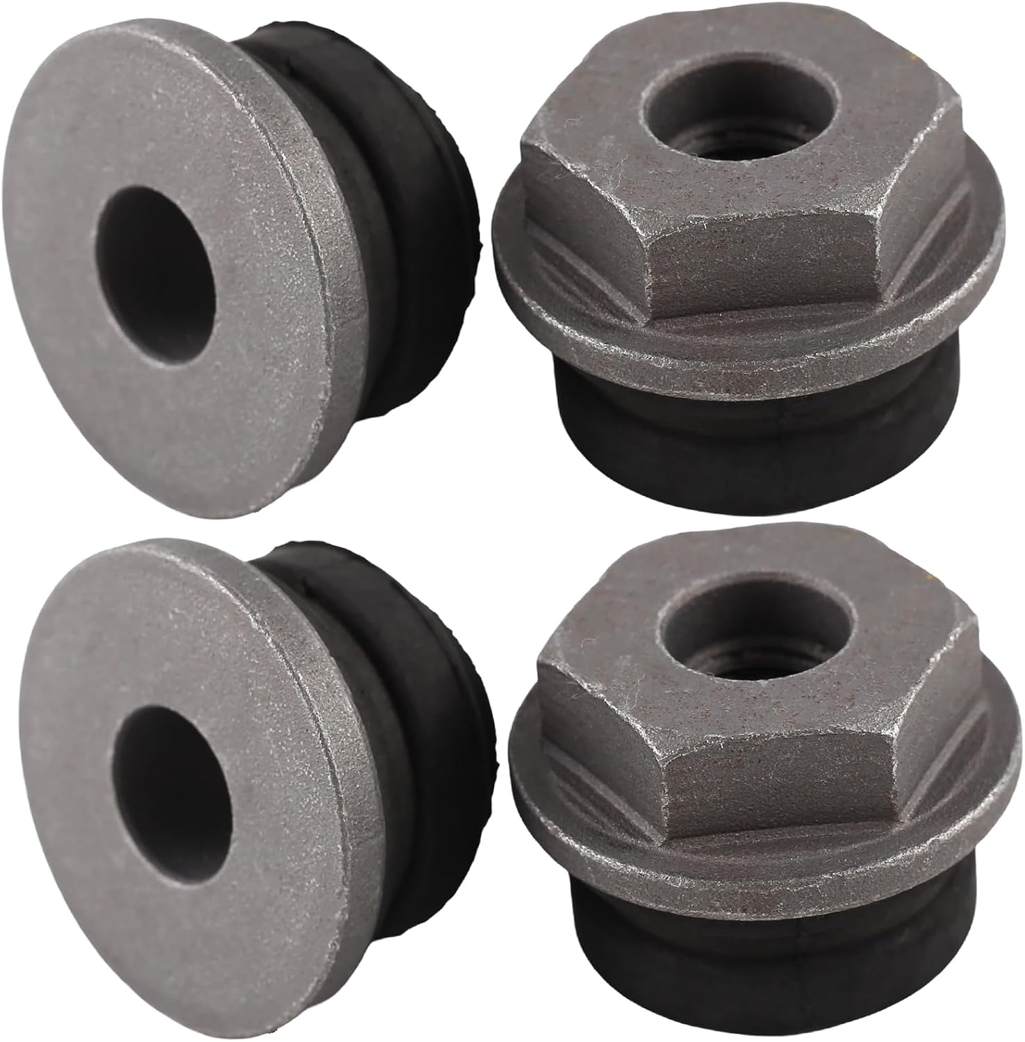 4 Pcs Rack and Pinion Bushing Kit Compatible with Ford Explorer 2012-2015, Flex Taurus 2010-2012, Compatible with Lincoln MKS MKT 2010-2012, AA5Z-3C716-A, AA5Z-3C716-B