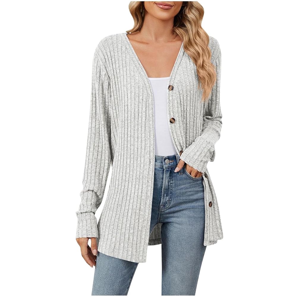 Cardigan Donna SEGT - Morbido E Oversize, Perfetto Per Primavera E Inverno - Foto 6