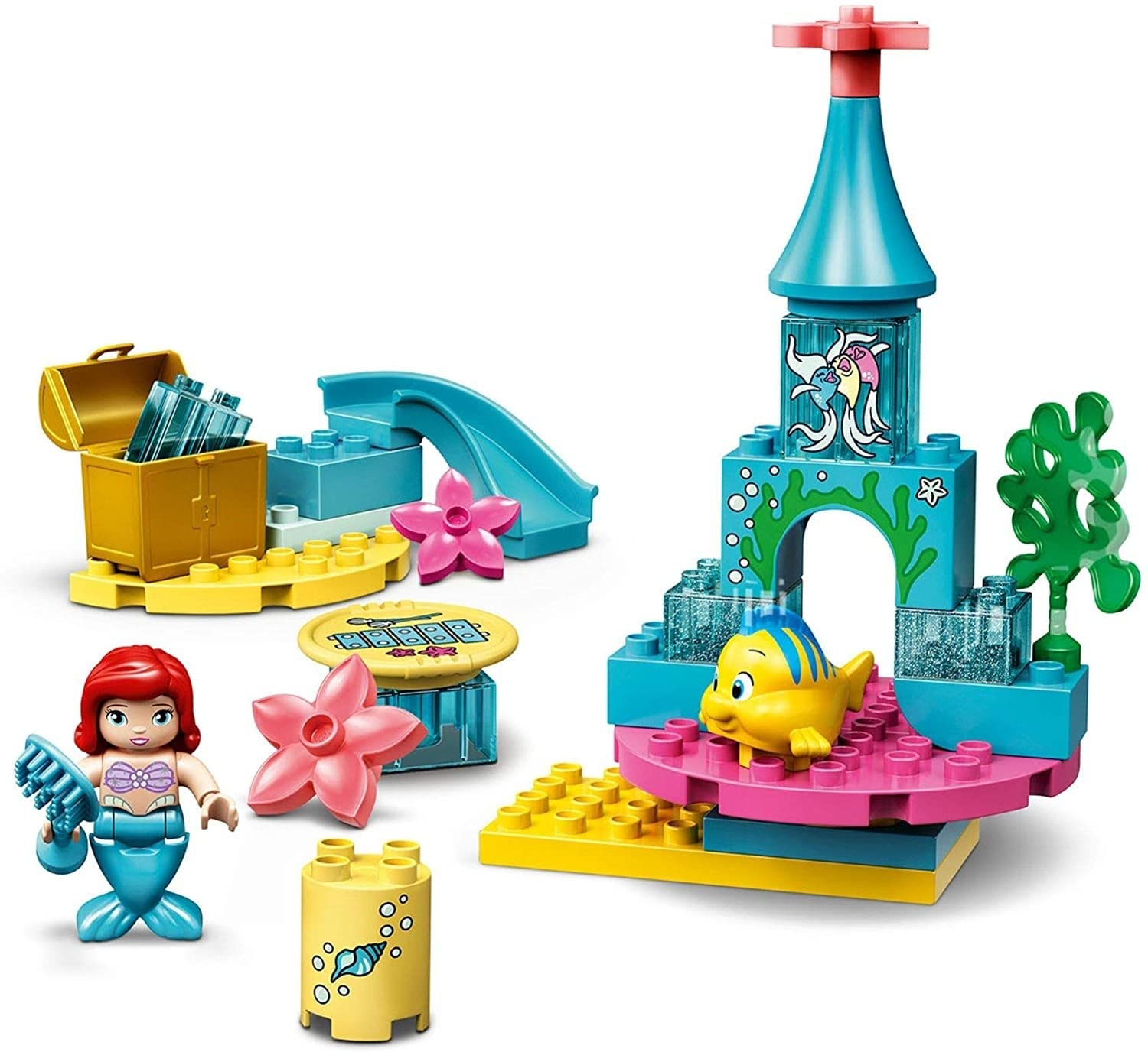 Amazon.co.jp: レゴ(LEGO) デュプロ アリエルの海のお城 10922 : おもちゃ