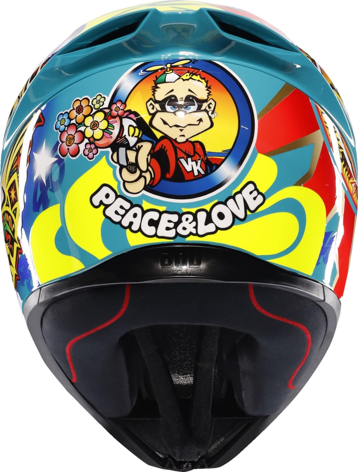 Amazon.com: AGV K1 S Rossi Mugello 1999 Street Helmet-M : Automotive