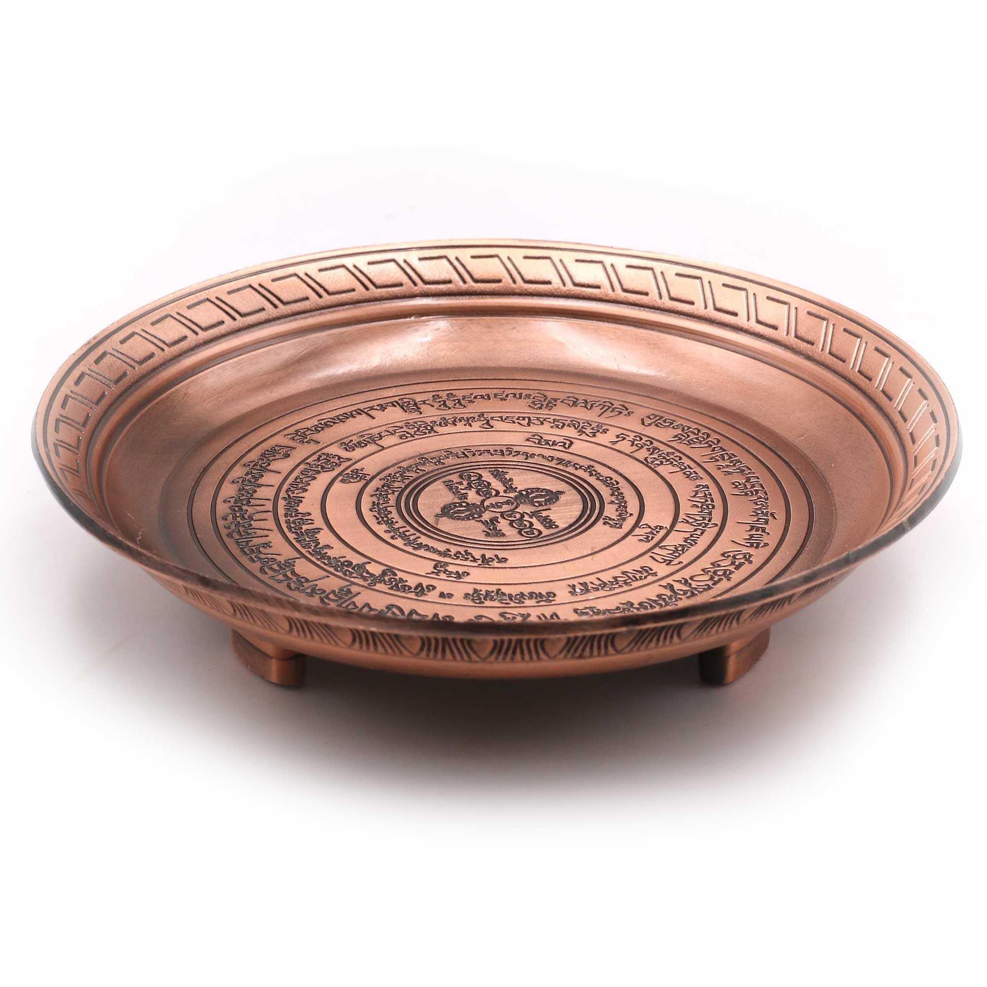 Round Metal Jewelry Tray