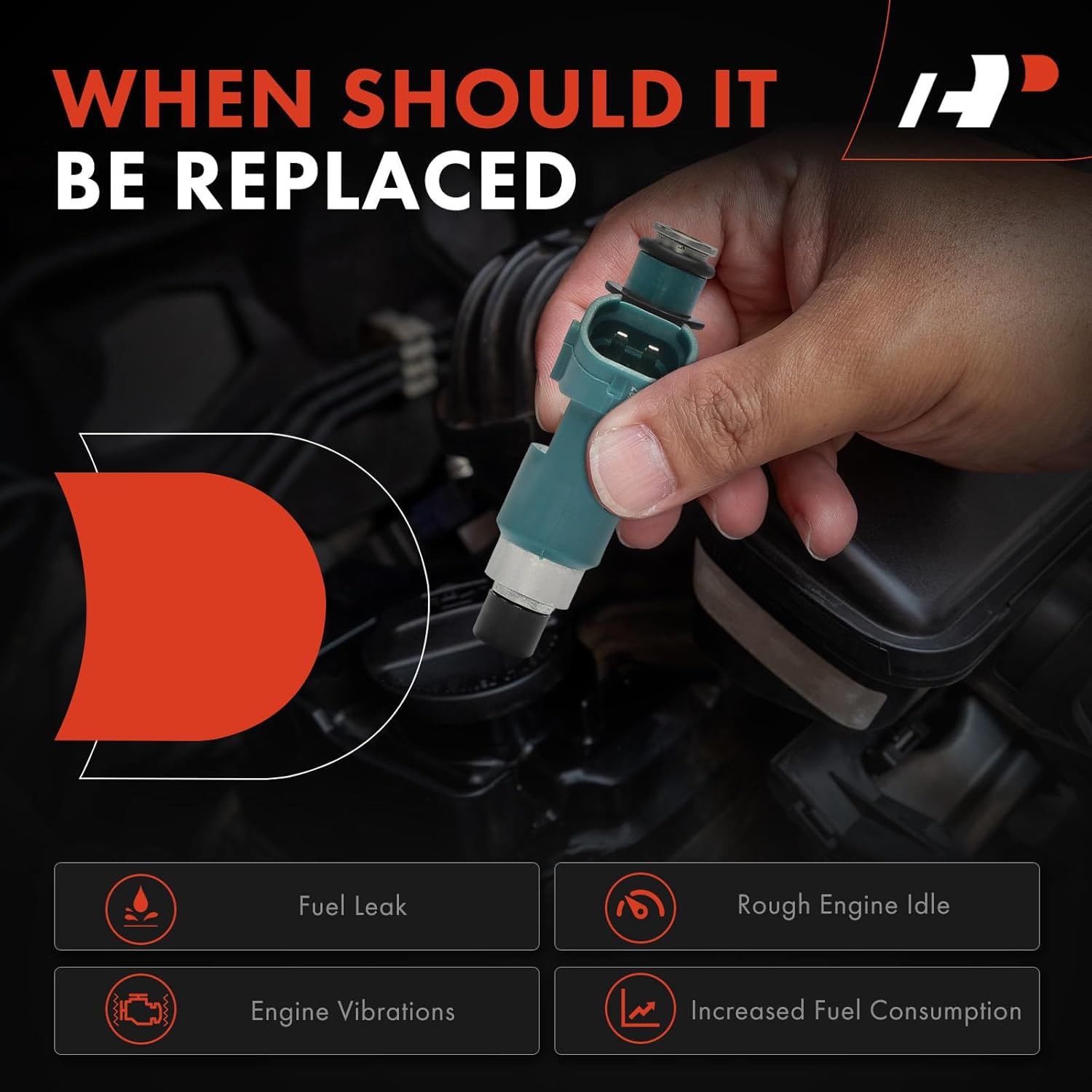 A-Premium Fuel Injectors Set of 4 Compatible with Suzuki SX4 2007 2008 2009, 2.0L, Replace# 1571054L00, 1571065J00