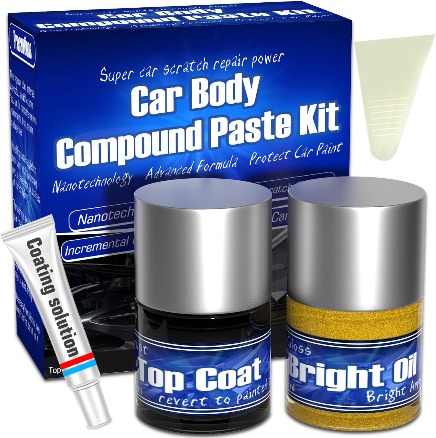 Touch Up Paint for Cars, Black Car Paint Scratch Remover