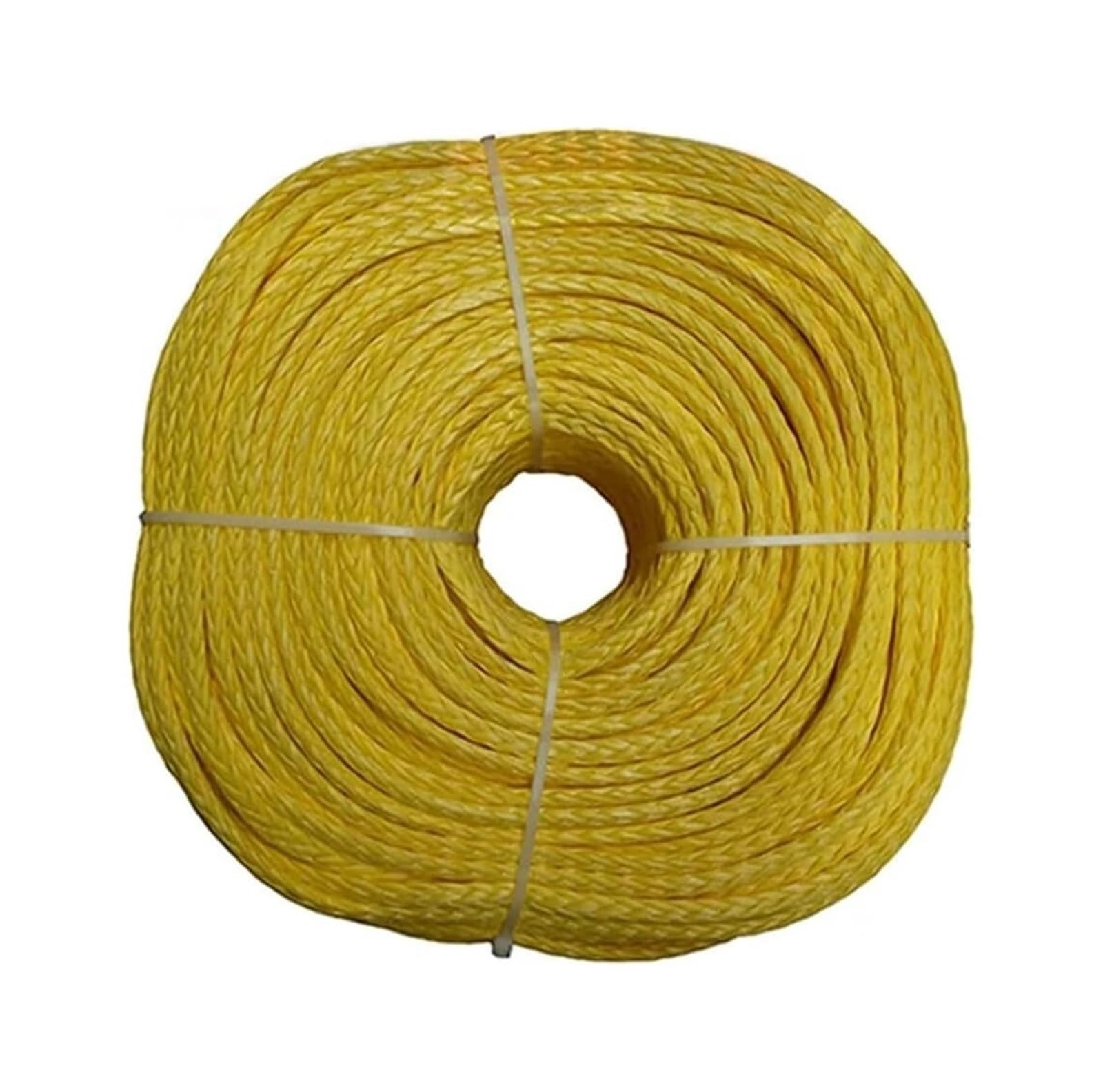 Syntetyczna lina do wyciągarki, 12-splotowa syntetyczna lina wciągarki o wymiarach 6 mm x 200 m do wielokolorowego pojazdu ATV UTV