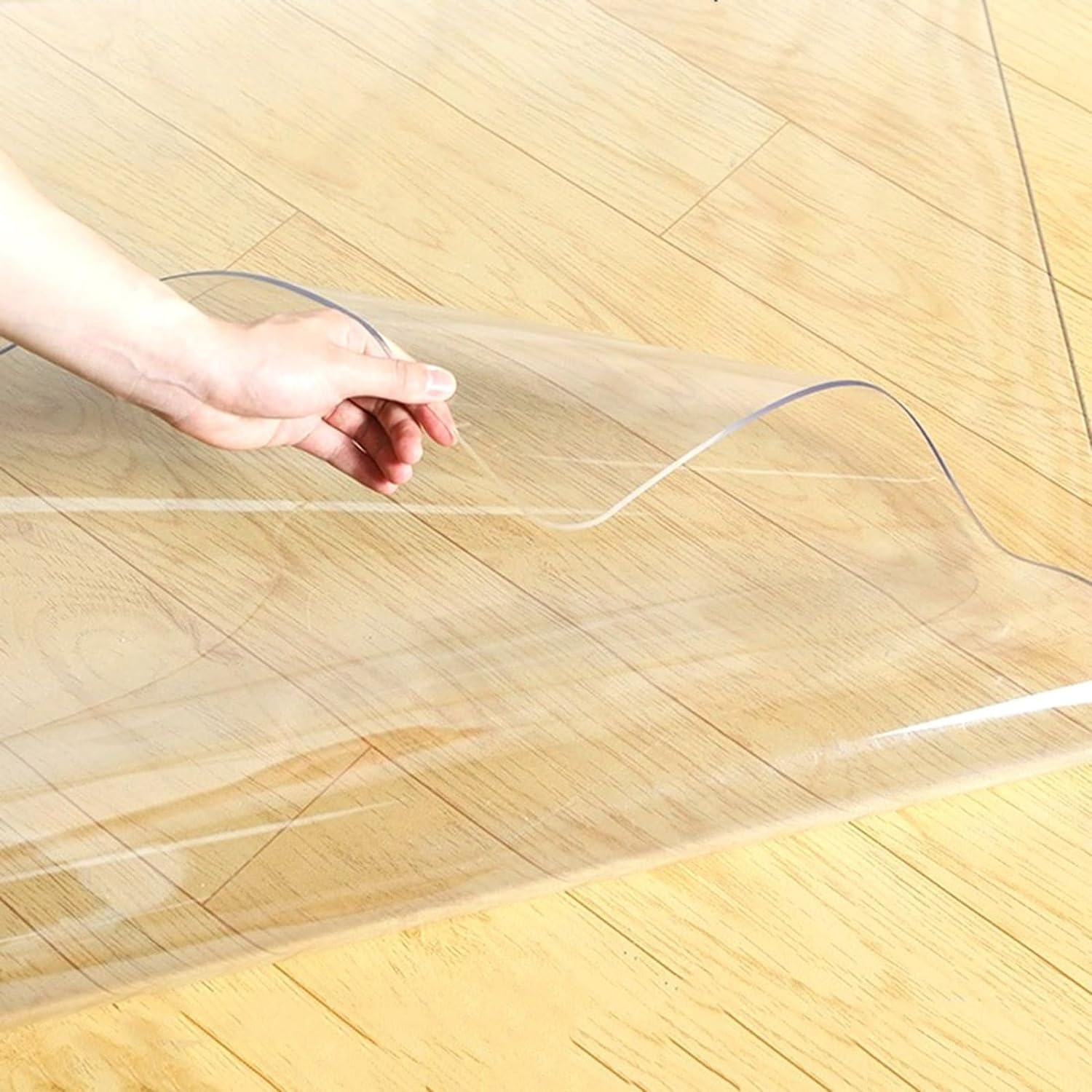 Tapis De Chaise Transparent Tapis De Protection De Sol, Imperméable,
