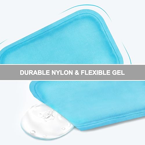 Miniatura 4 de Alivio del dolor de rodilla compresas reutilizables para heridas, envoltura de hielo de gel para lesiones en las piernas, hinchazón, cirugía de