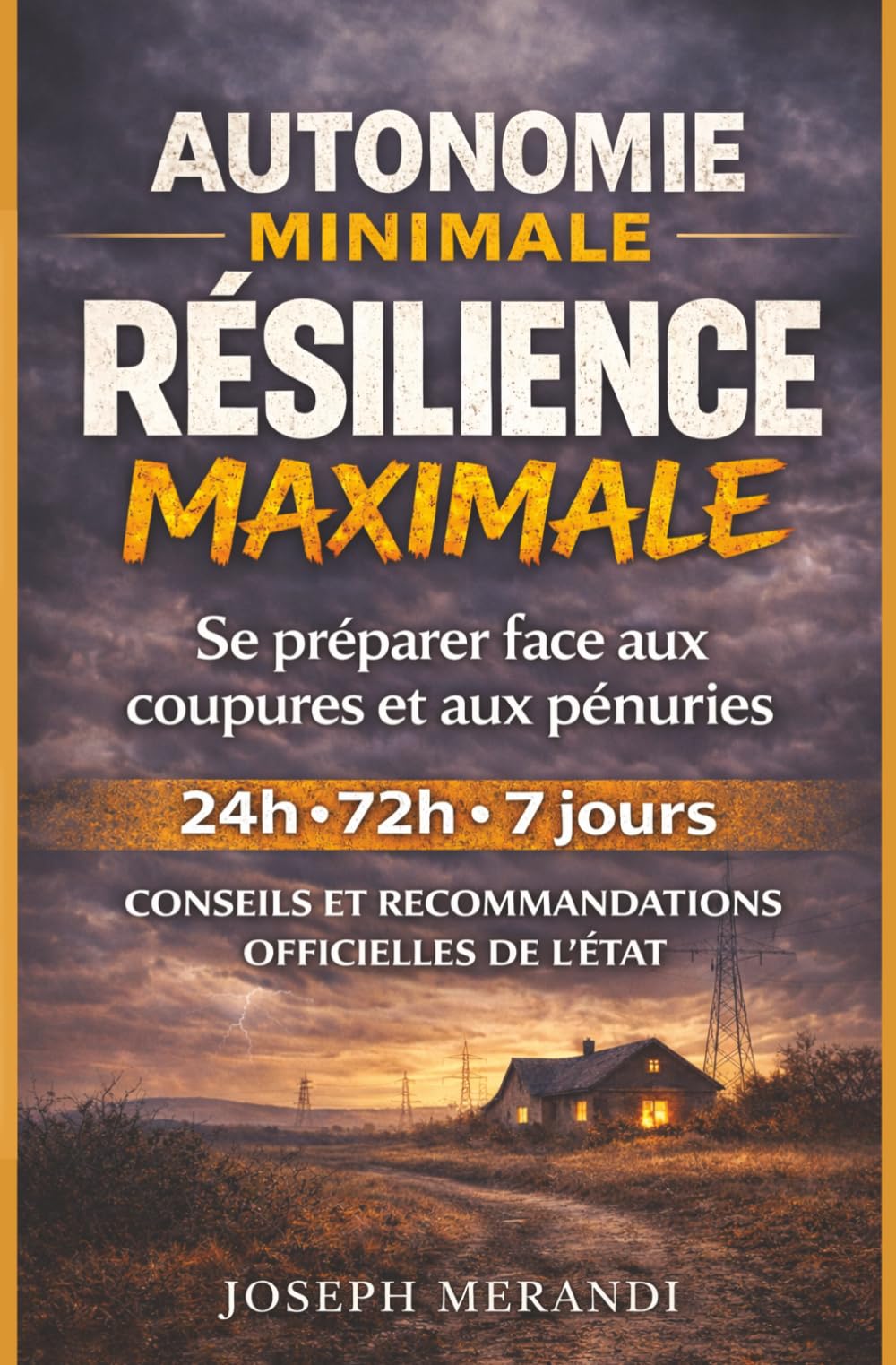 Autonomie minimale résilience maximale, un chemin concret en situation instable: guide de survie du quotidien, préparation aux crises, à ... en mode dégradé, sans survivalisme extrême