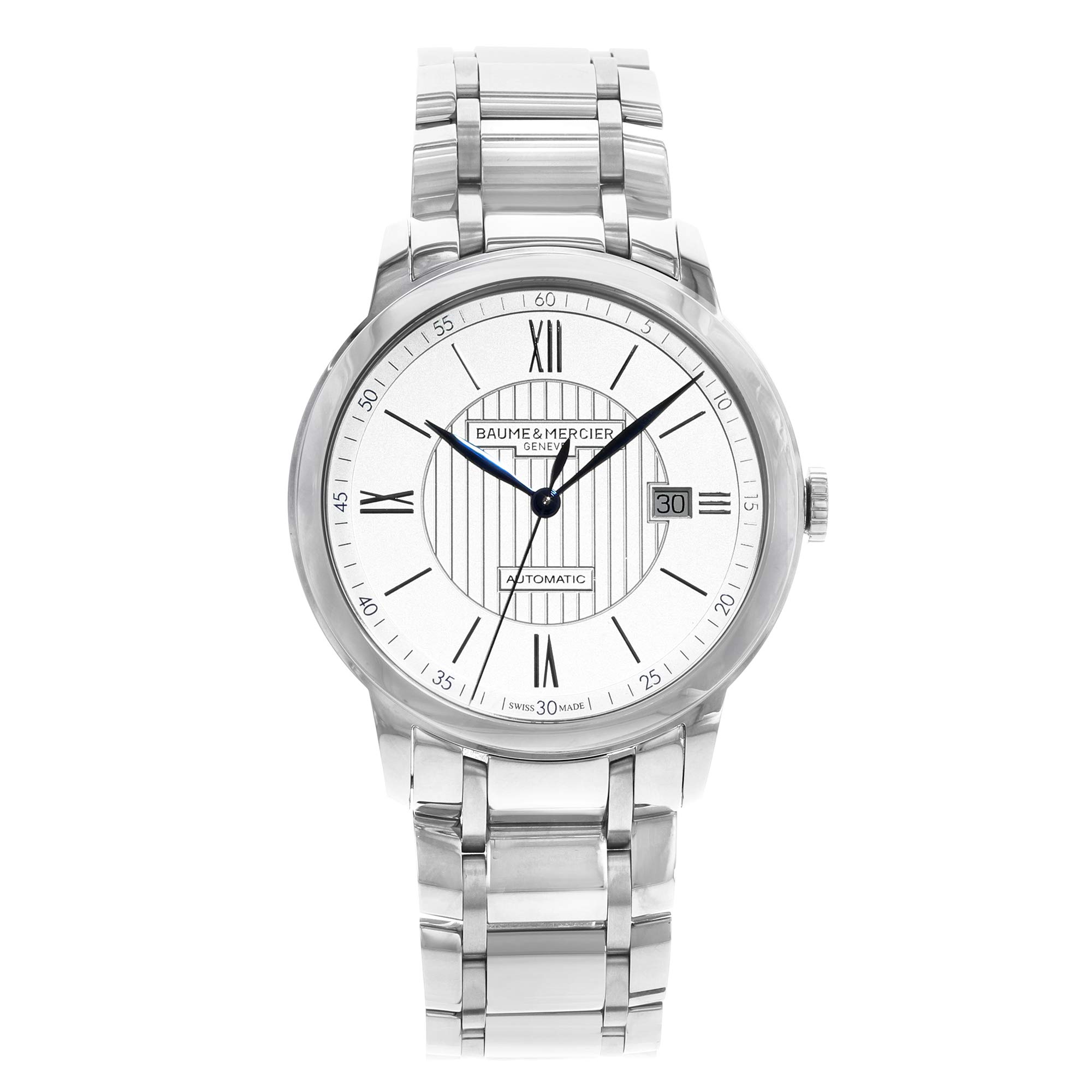 Baume & Mercier Classima Automatic Men's Watch Silver Silver