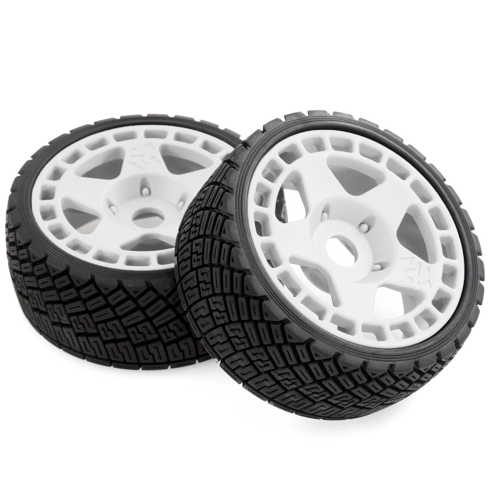 4er Set RC Räder Und Reifen für 1:7 1:8 Crawler Autos, Weiß
