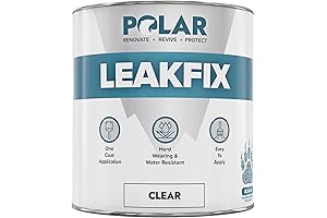 Polar Clear Leak Fix Paint: One-Coat Waterproof Sealant