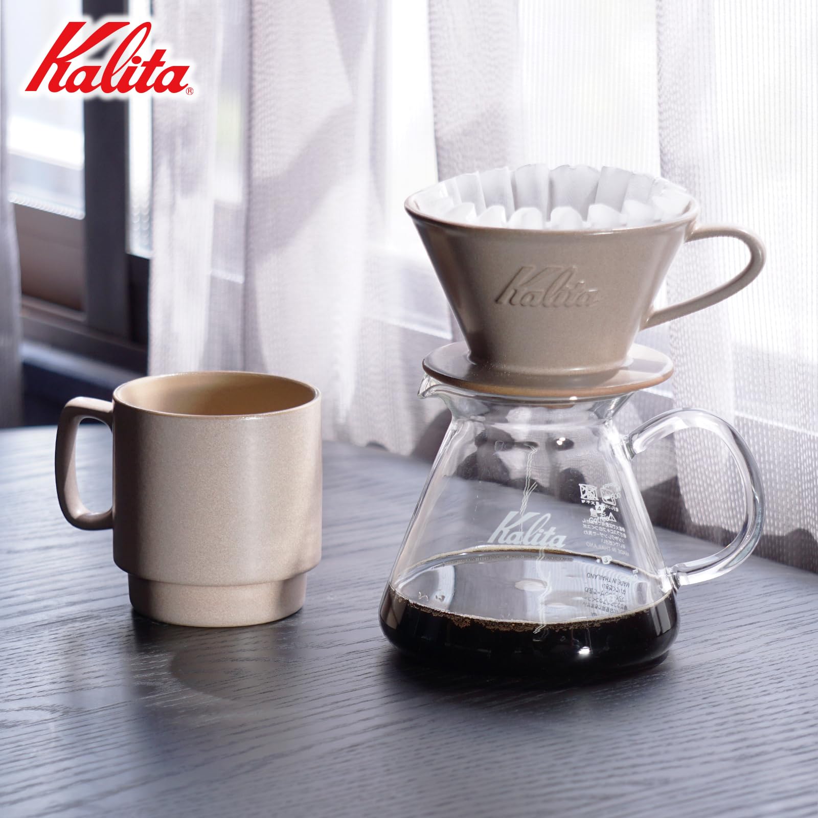 Amazon.com: Carita Kalita Coffee Dripper Mino Ware High Heat