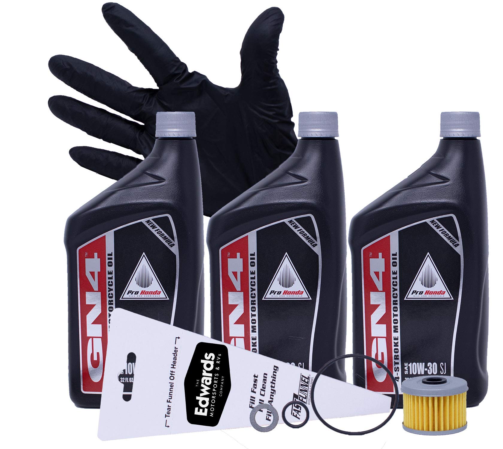 Edwards Oil Change Kit fits 2005-2011 Honda TRX500 Foreman TM FM FPM FPE FE ATV