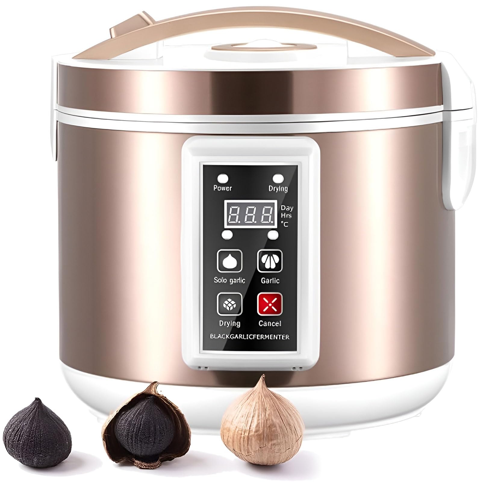 Macchina per la fermentazione dell'aglio nero, fermentatore automatico con controllo intelligente, fornello multifunzione fai da te per yogurt Natto, capacità 5 l