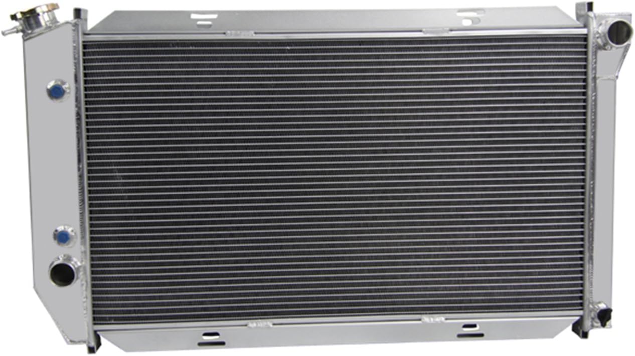 Primecooling 52MM 3 Row Core Aluminum Radiator for Montego Cougar Thunderbird Ranchero LTD II/Continental 1972-79