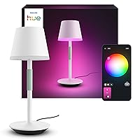 PHILIPS Hue White and Color Ambiance Lampada da Tavolo Hue Go Portable