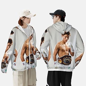 Amazon | 人気 井上尚弥 (1)(1) 夏パーカー 長袖ジップアップ