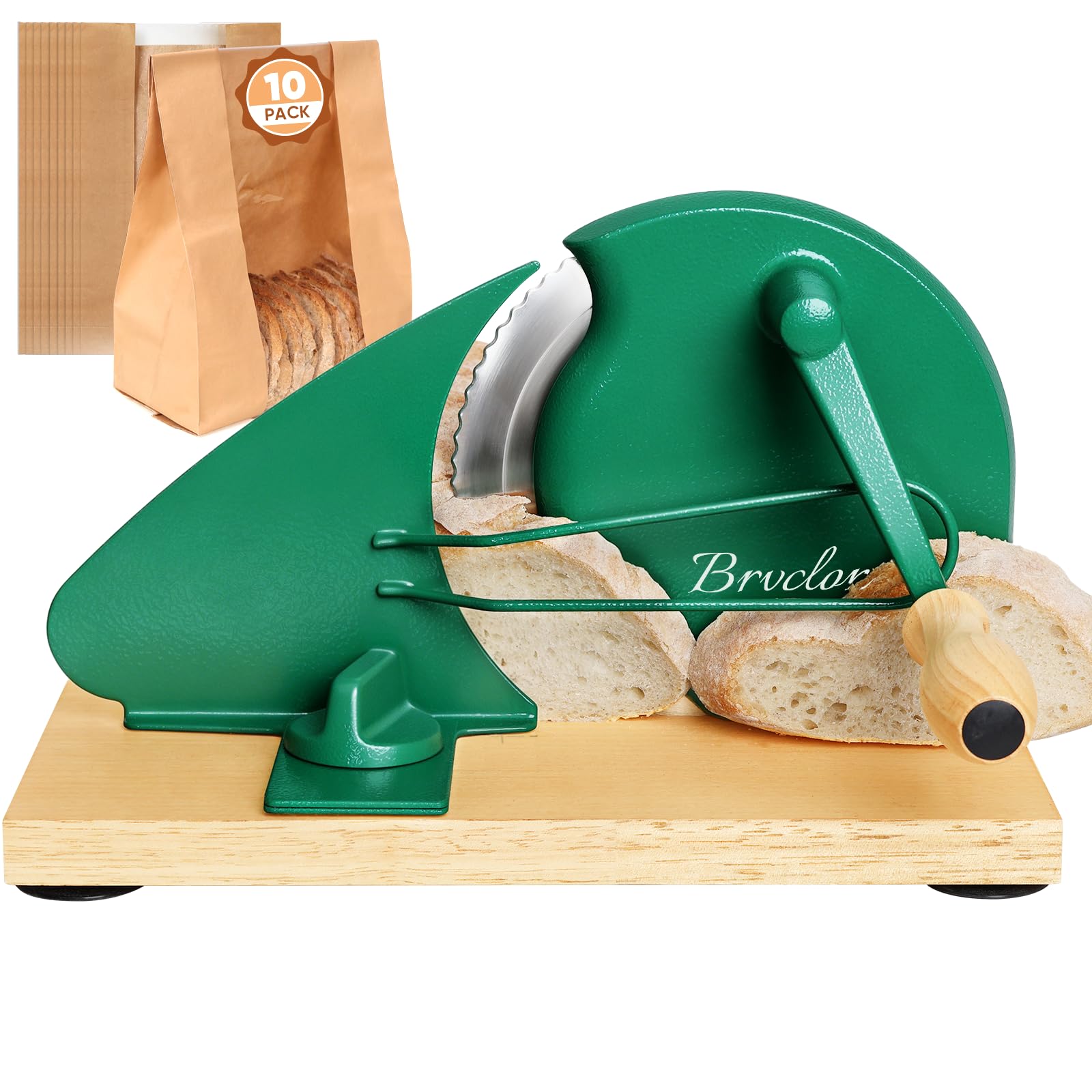 Brvclon Bread Slicer - Make Perfect Slices! -9
