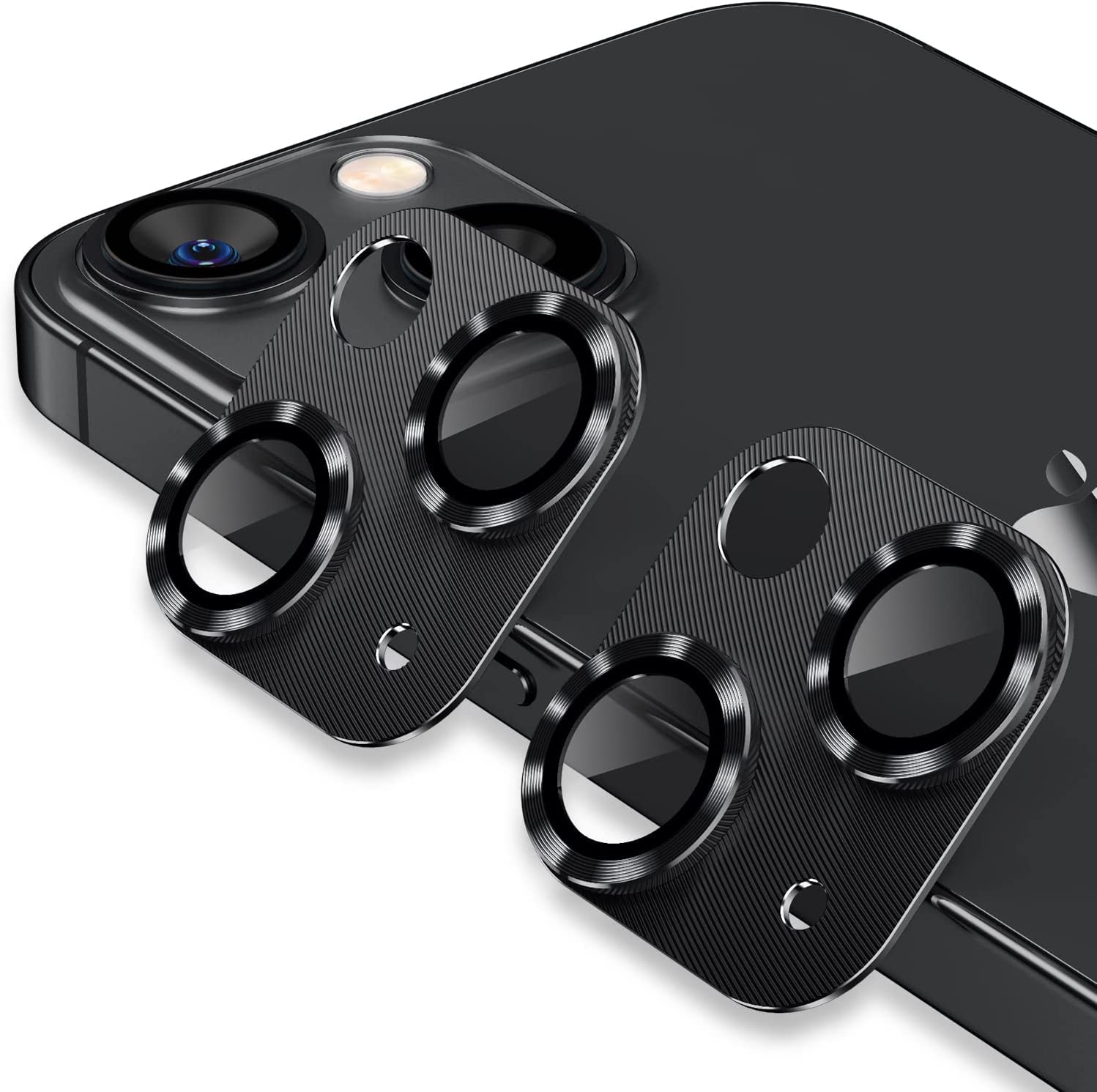 CASENED Slim Design Tempered Glass Camera Lens Multi Layer Protector for Iphone 13/13 Mini, 9H Premium Tempered Glass, Aviation Aluminum Camera Protection [99.99% Transparency] (Black, Pack of 1) (B0B7F53ZSK) Amazon Price History, Amazon Price Tracker