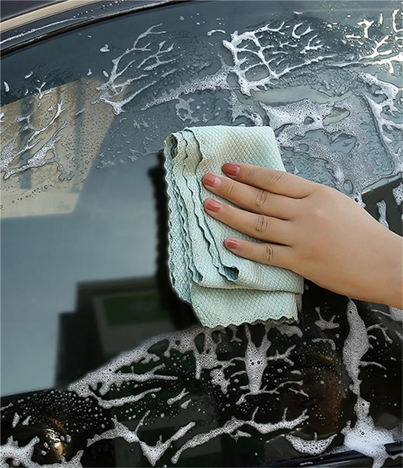 10 Chiffons de Nettoyage en Microfibre for Verre