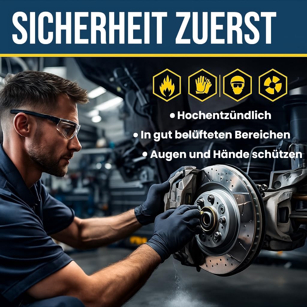 GiDeli Bremsenreiniger 5x5L Kanister - für Auto, Motorrad & Fahrrad - entfernt Öl, Fett, Bremsstaub, Klebereste - Werkstatt-Entfetter, schnell trocknend, rückstandsfrei