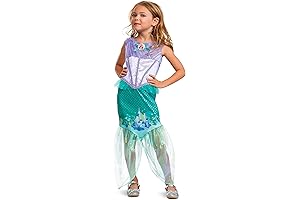 Magical Ariel Costume for Girls 4-6