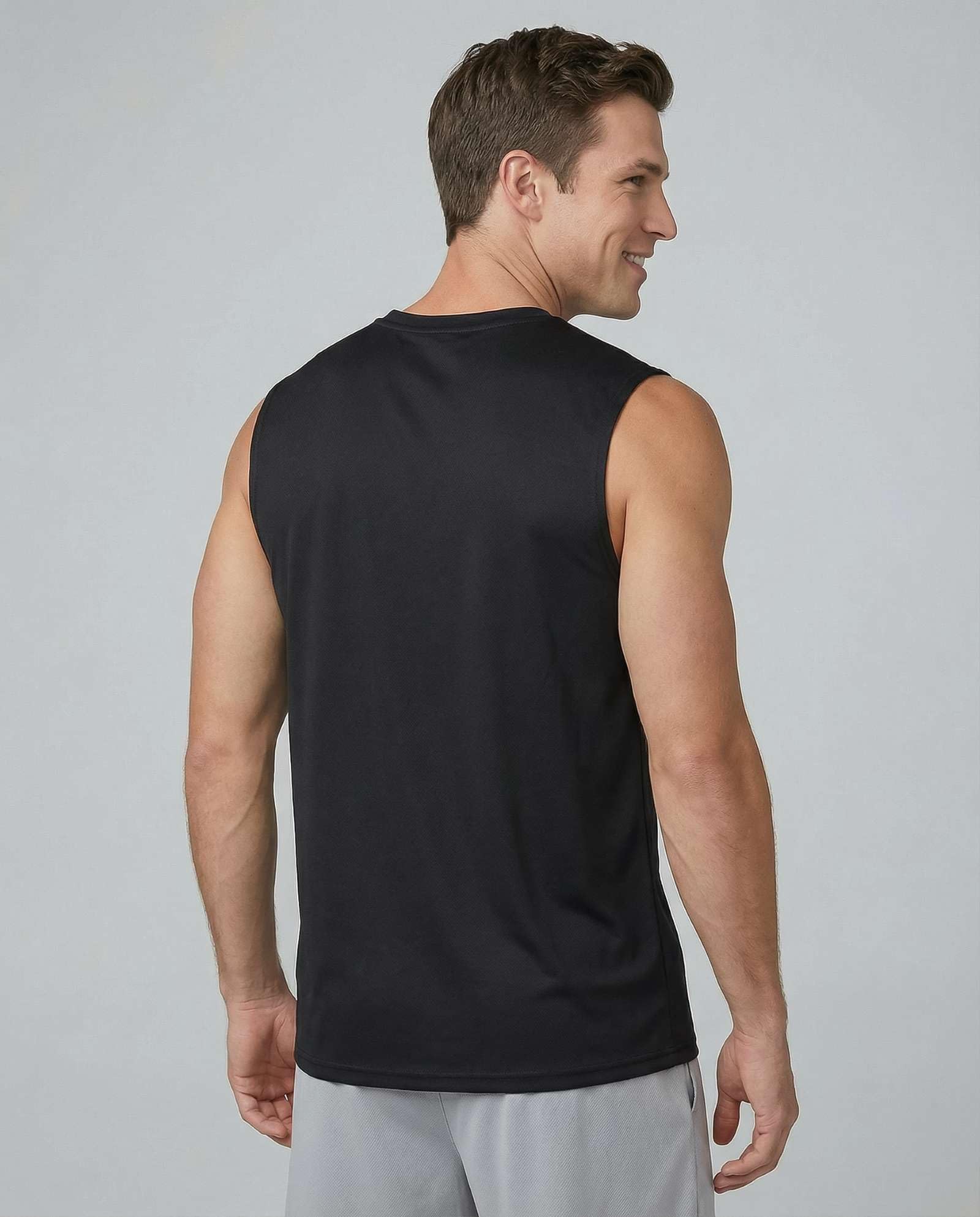 Real Essentials Herren Sportlich Yoga-Shirt (5er Pack)