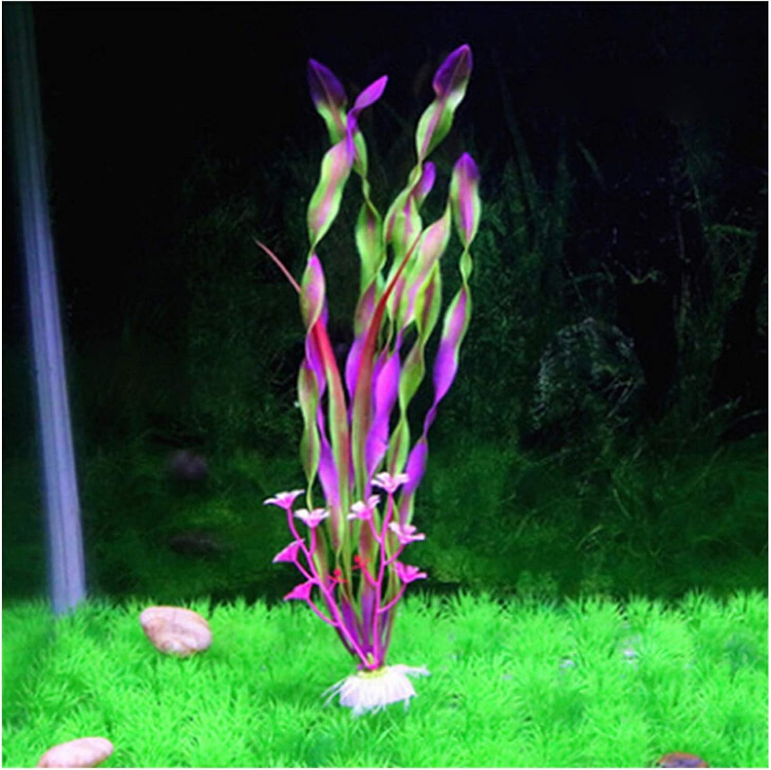 Grass Carp Tank Decoration Kelp Fish Tank Aquarium Landscaping Plant Decoration Decoration 31cm (Color : D)