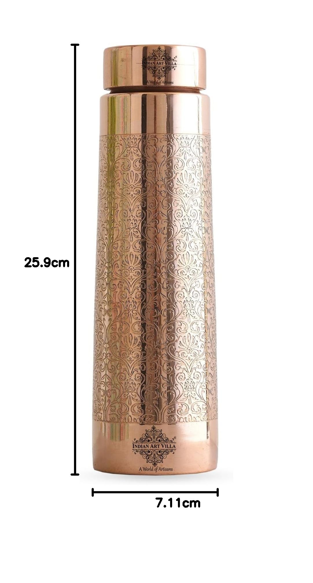 Amazon.in: INDIAN ART VILLA: Copper Bottles